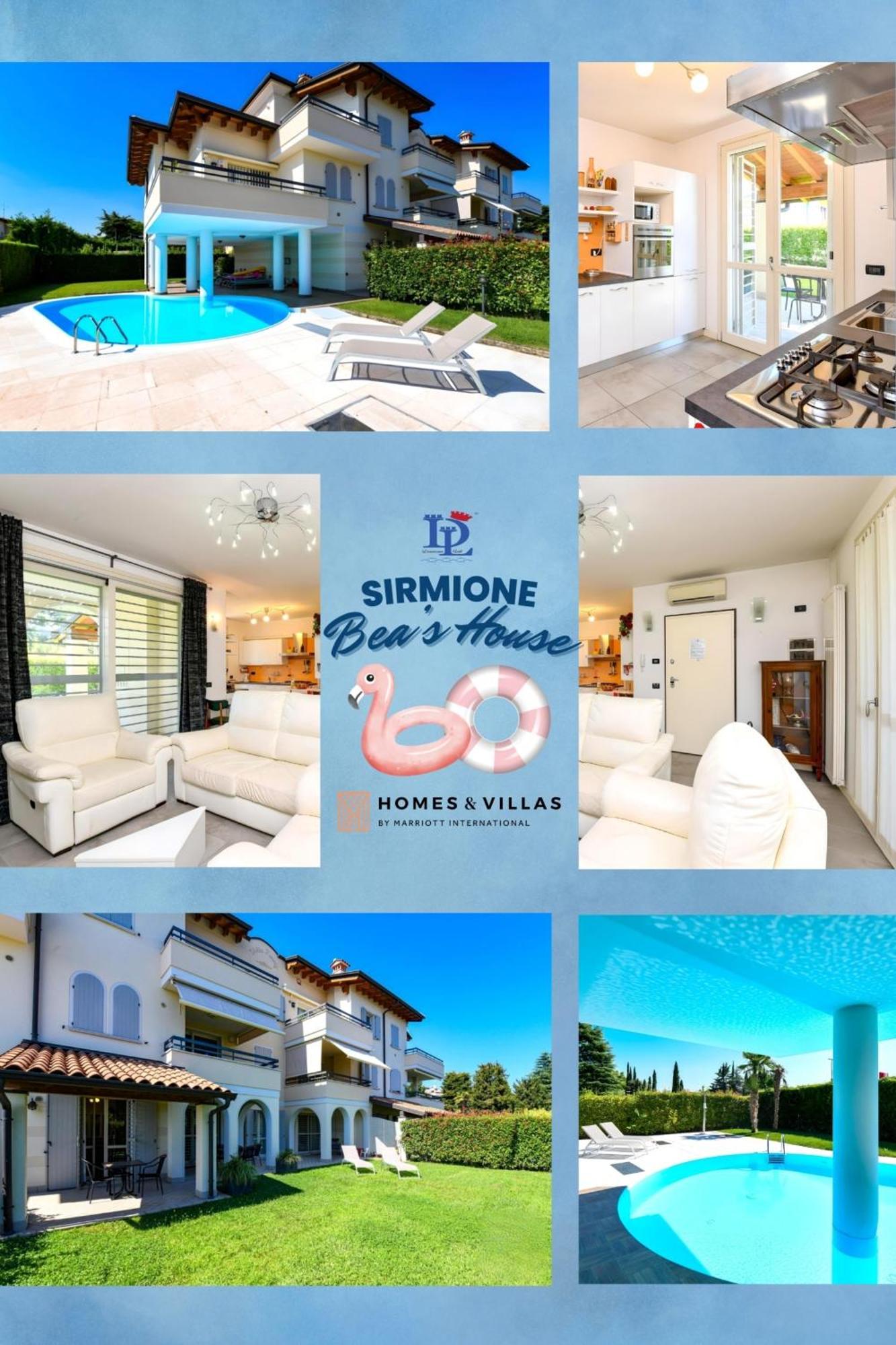 Desenzanoloft Official Partner Marriott Homes & Villas - Bea House, Sirmione With Private Garden And Share Pool Exterior foto